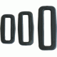 Muovilenkki, musta. 25 - 40 mm, myyntierä 1 kpl