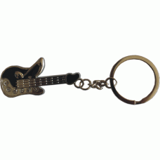 Metallinen avaimenperä "kitara".  Myyntierä 1 kpl